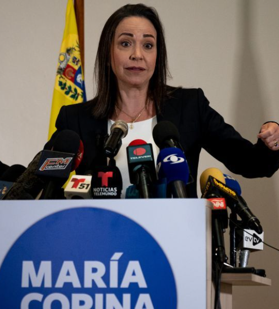 Opositora de Maduro diz que apoiadores do presidente tentaram agredi-la