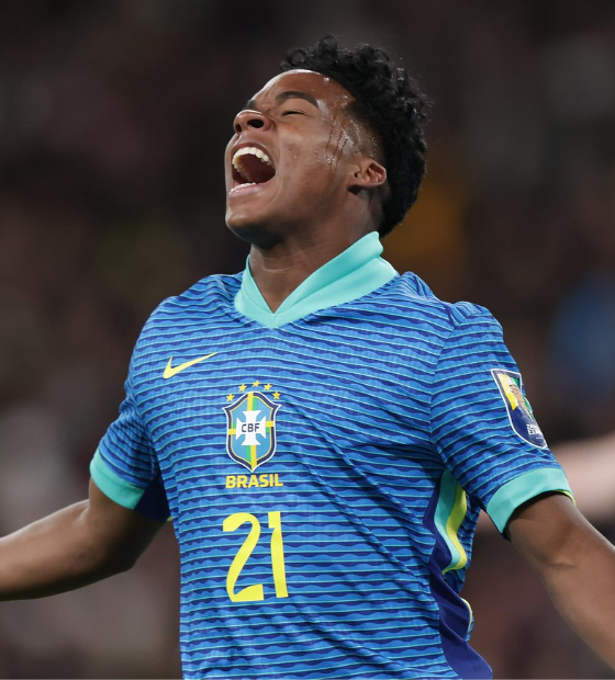 Endrick brilha, Brasil vence Inglaterra e invencibilidade de dez jogos chega ao fim