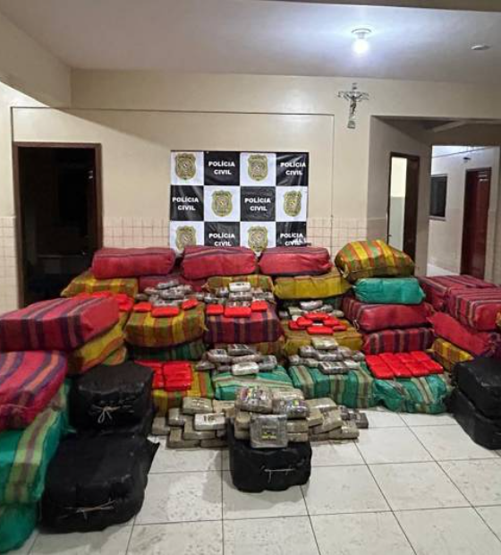Polícia do Pará apreende 3,2 toneladas de drogas escondidas entre peixes congelados em barco