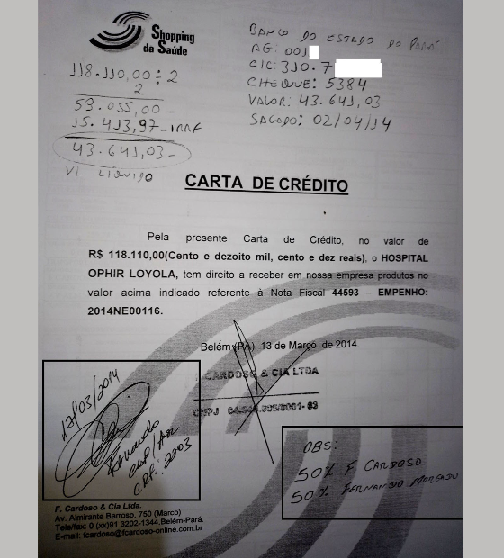 MP investiga denúncia sobre suposto desvio de R$ 250 mil em compras no Hospital Ofir Loyola
