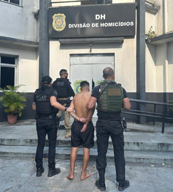 Polícia Civil prende em flagrante dois envolvidos na morte de subtenente da Polícia Militar