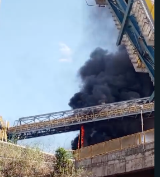 Incêndio atinge mineradora da Vale em Marabá 