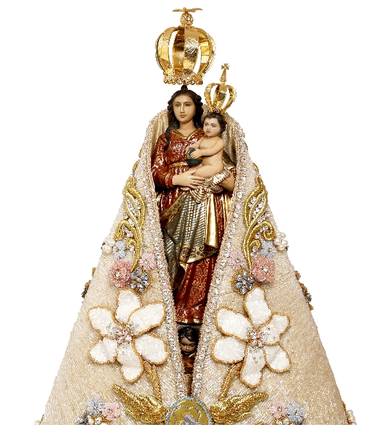 Com novo manto, imagem peregrina ganhas as ruas da região metropolitana de  Belém