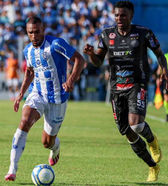Paysandu sai na frente, mas cede empate e volta para Belém a apenas dois pontos do Z4
