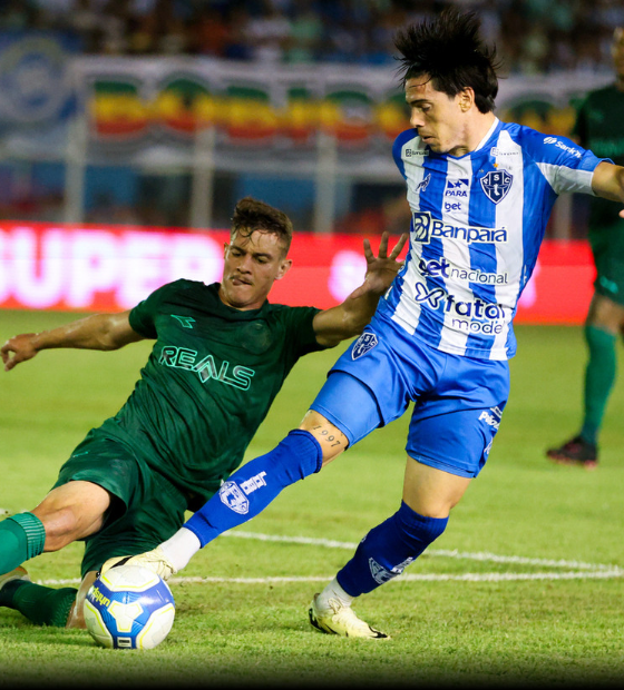 Paysandu vira para cima do Coritiba com um a menos na Curuzu e respira na Série B