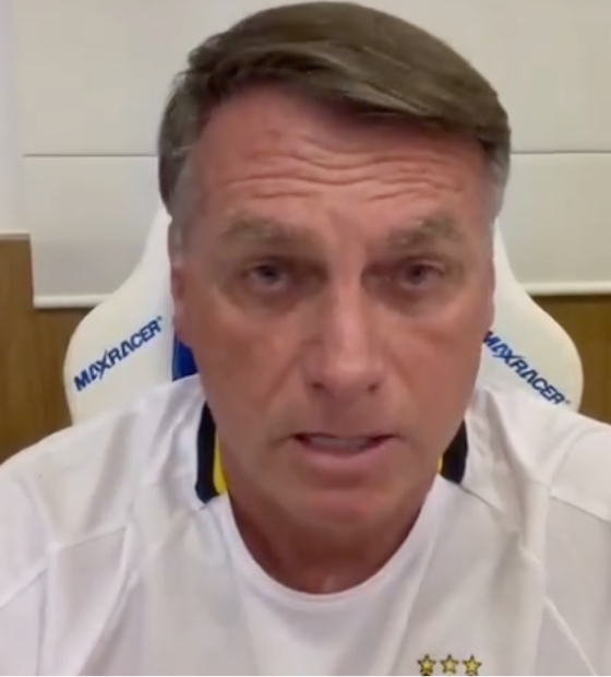  Bolsonaro grava vídeo em apoio a Trump e diz que está inelegível 'sem ter cometido crime'