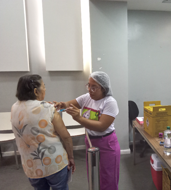 Vacinação contra a Influenza está disponível em cinco shoppings de Belém neste sábado