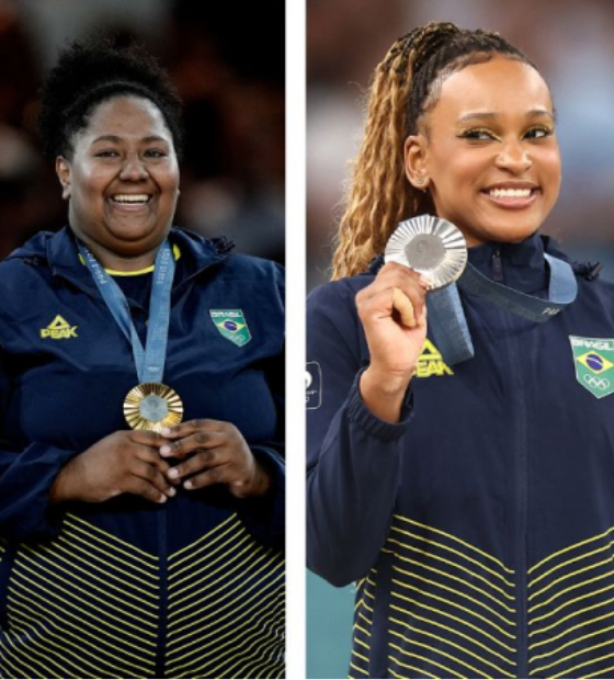 Rebeca Andrade e Beatriz Souza estão entre os vencedores do Prêmio Brasil Olímpico