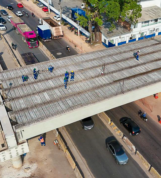 Governo do Pará entrega viaduto da BR-316 com Alça Viária, em Marituba, na próxima terça 