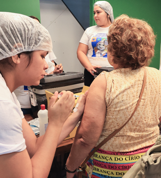 Nova ação de vacinação contra a gripe será realizada neste sábado nos shoppings de Belém