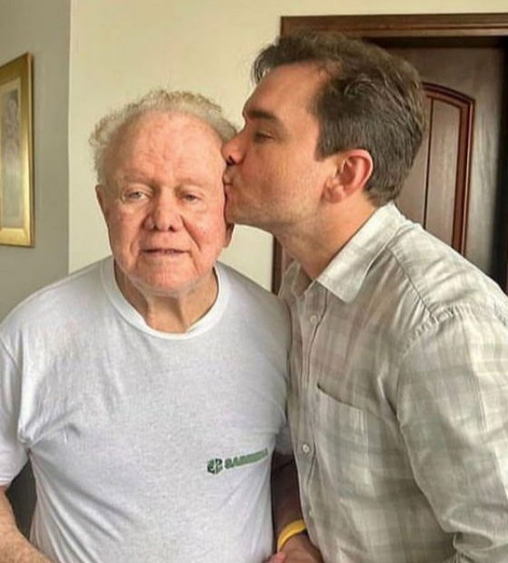 Empresário do setor de navegação, Cypriano Sabino de Oliveira, pai do ministro Celso Sabino, morre aos 86 anos.