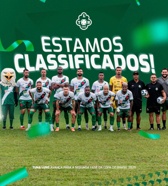 Tuna vence o Sampaio, avança da Copa do Brasil e garante R$ 1 mi em premiações