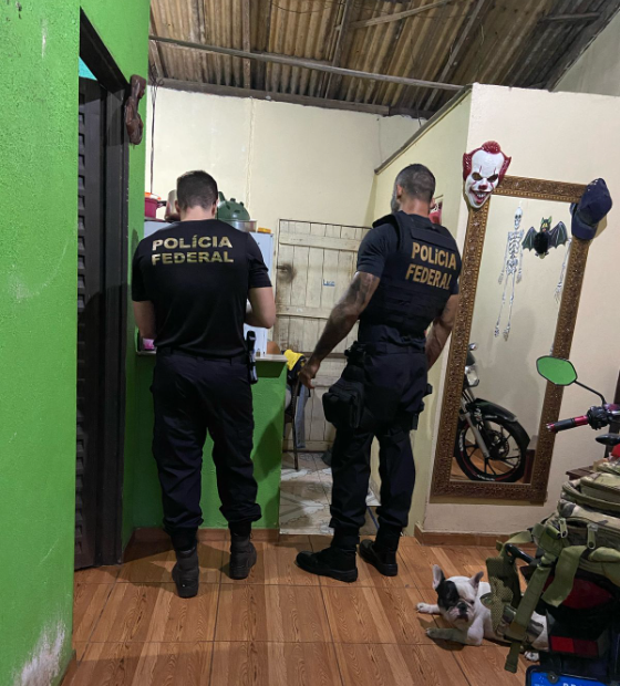 PF prende dois homens em flagrante com imagens de abuso sexual infantojuvenil