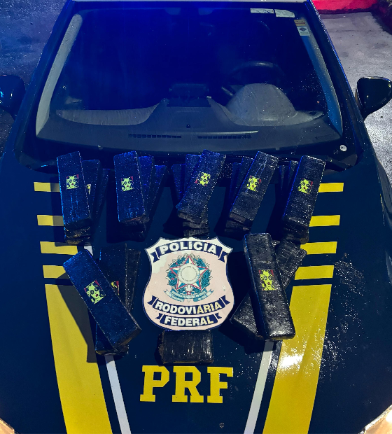PRF apreende 19,9 kg de maconha durante fiscalização na BR-316, em Castanhal/PA