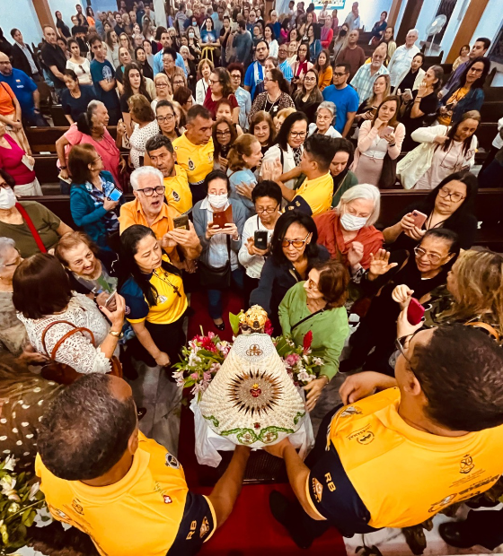 Imagem Peregrina de Nossa Senhora estará no Rio de Janeiro de 26 a 28 de fevereiro
