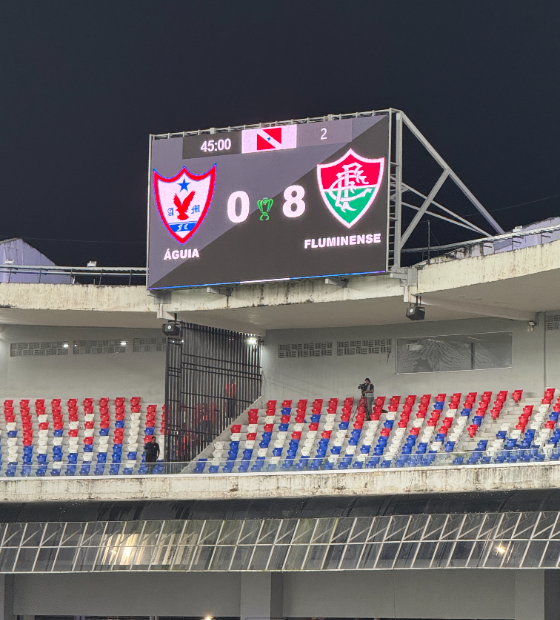 Apático e nervoso, Águia de Marabá perde de 8 a 0 para o Fluminense na Copa do Brasil