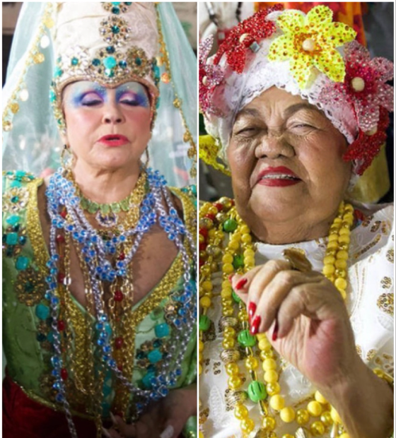 Colunista mostra Fafá de Belém rezando e dona Onete em selfies antes de desfile