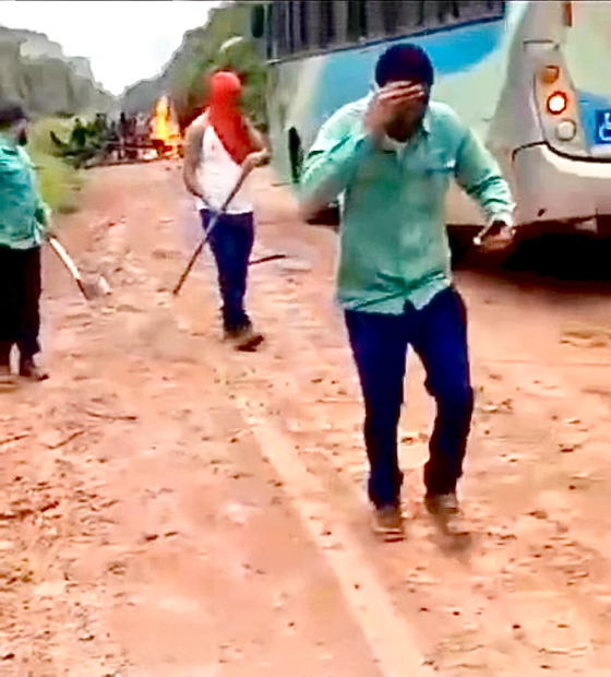 Funcionários da empresa BBF são atacados por tiros e duas pessoas ficam feridas