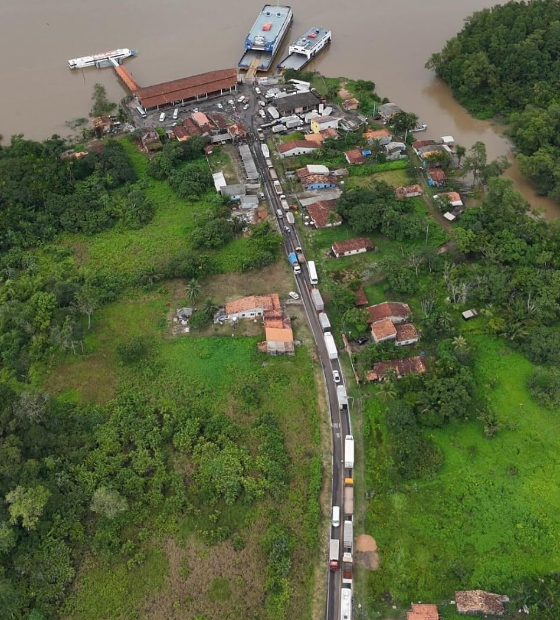 Protestos no Camará, no Marajó, chegam ao 3º dia e comprometem abastecimento de cidades