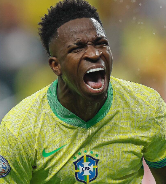Vini Jr salva o Brasil e garante vitória sobre a Colômbia com gol nos acréscimos