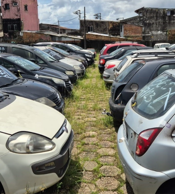Leilão virtual vai oferecer 648 veículos para venda entre motocicletas e carros