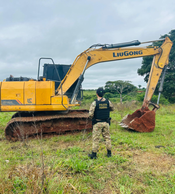 Polícia Federal prende duas pessoas por extração ilegal de areia no Sul do Pará