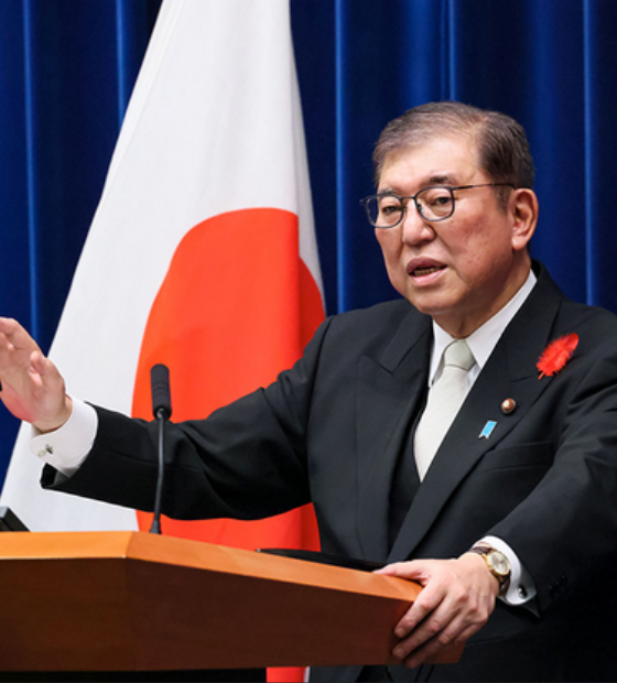 Premiê do Japão diz que política comercial dos EUA pode mudar o sistema econômico global