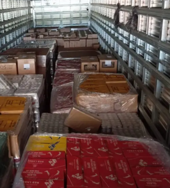 Sefa apreende mais de 10 mil garrafas de bebidas alcóolicas em Dom Eliseu  