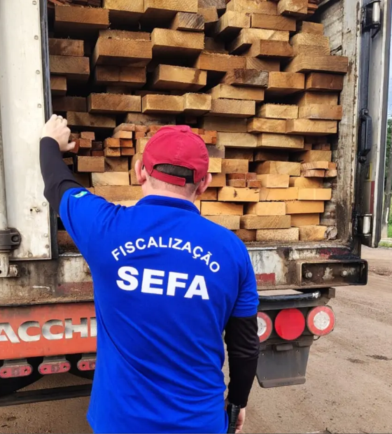 Sefa apreende componente de máquina pesada avaliado em meio milhão de Reais