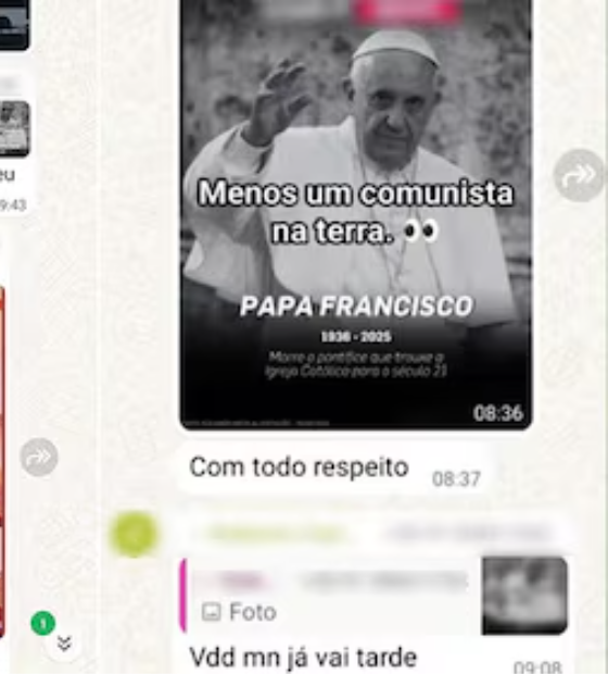 PM do Pará investiga mensagens de policiais que debocham da morte do papa Francisco