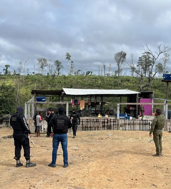 Polícia Civil prende três pessoas na Operação 'Pax Agrária', em Anapu e Pacajá