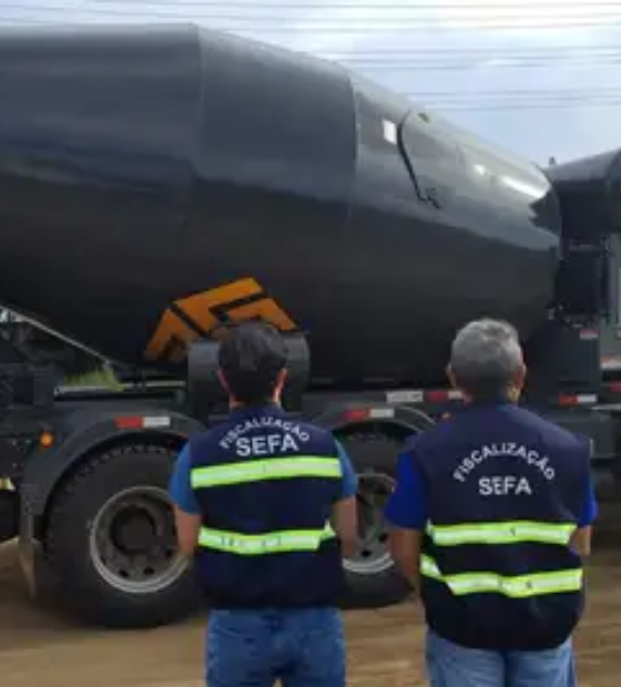 Betoneira avaliada em R$ 146 mil é apreendida em São Geraldo do Araguaia