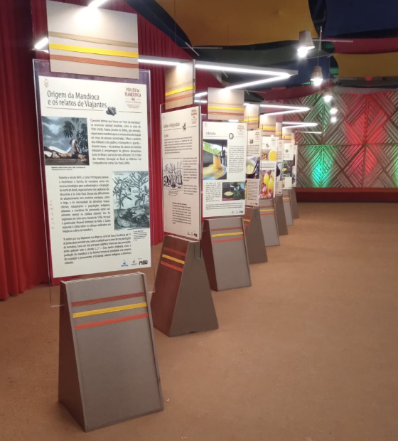 Museu da Mandioca faz mostra inédita em shopping de Belém