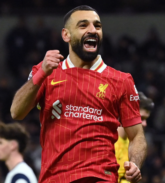 Salah volta a receber o prêmio de melhor jogador do Campeonato Inglês após sete anos