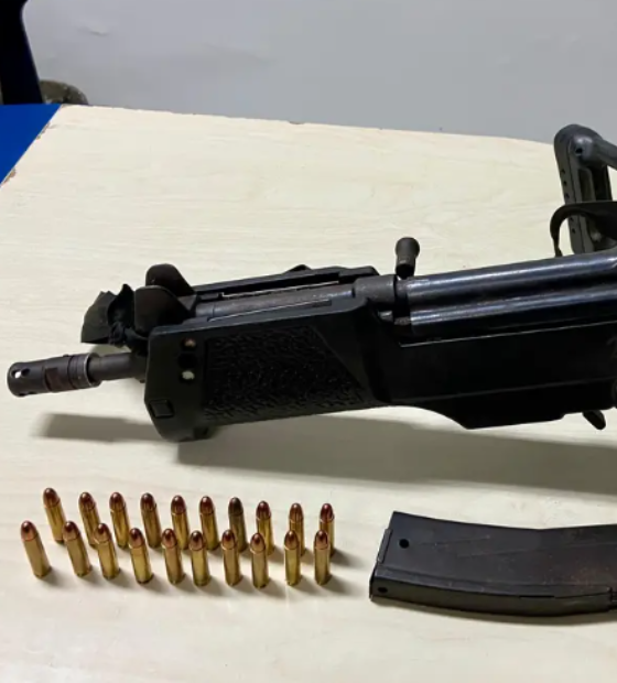 ROTAM apreende arma longa após confronto em Marituba