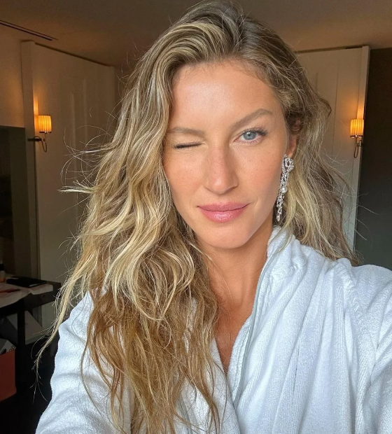 Gisele Bündchen fala pela primeira vez sobre o caçula, River, e volta à rotina