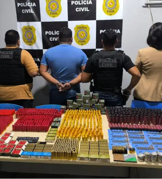 Operação combate o comércio ilegal de armas e de munições, em Baião