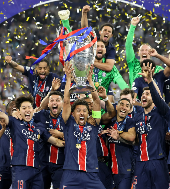 PSG goleia Inter de Milão na grande final e conquista pela 1ª vez a Liga dos Campeões