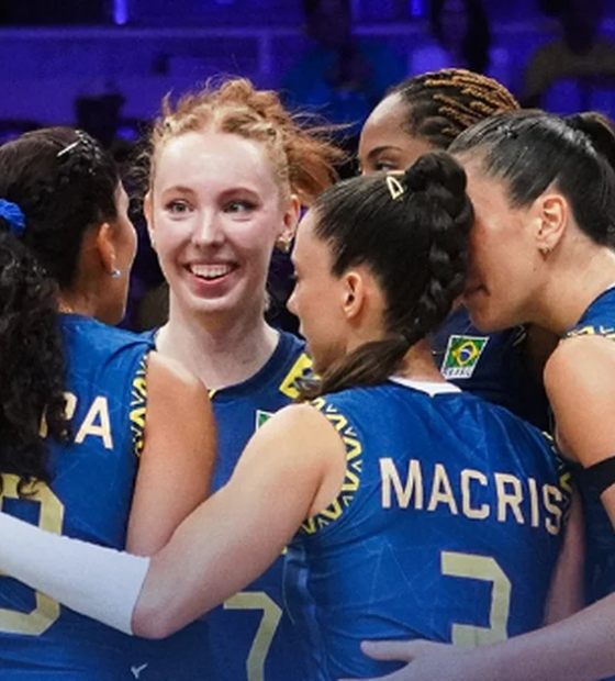 Nova seleção brasileira brilha contra República Checa na largada da Liga das Nações de Vôlei