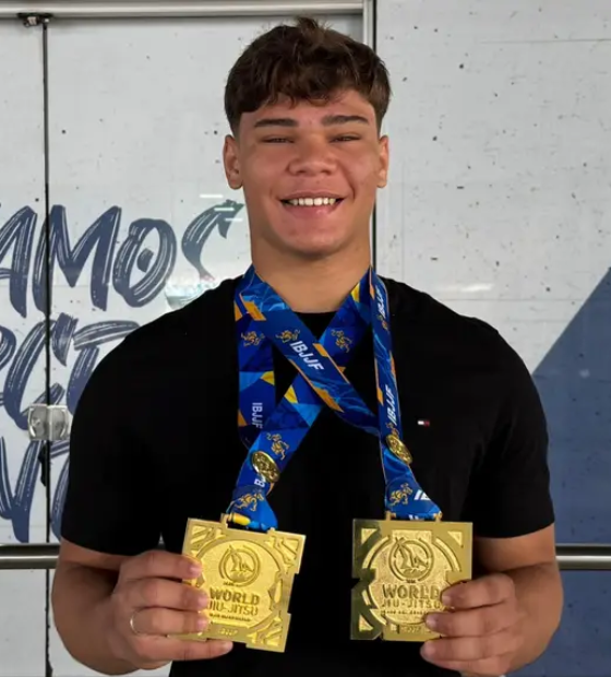 Atleta paraense de Jiu-Jitsu é bicampeão mundial juvenil de Jiu-Jitsu nos EUA