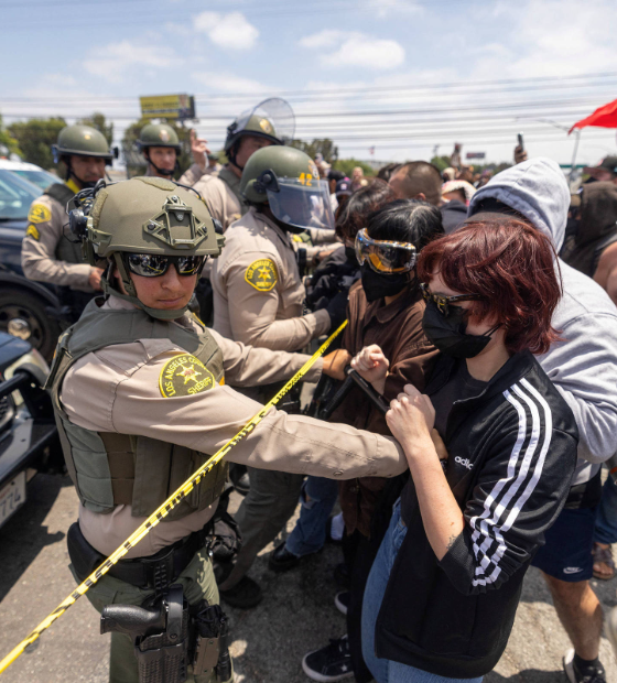 Guarda Nacional chega a Los Angeles sob ordem de Trump para conter protestos