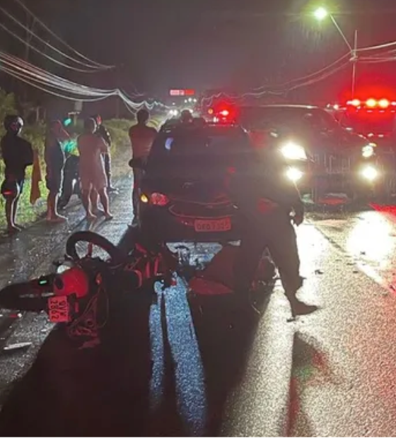 Três pessoas morrem em acidente grave entre carro e motocicletas na estrada de Mosqueiro, em Belém