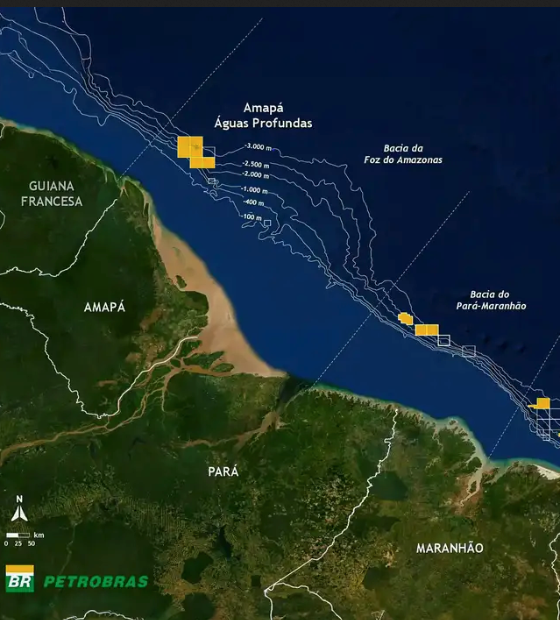 MPF vai à Justiça para suspender leilão de 47 blocos de petróleo na foz do Amazonas