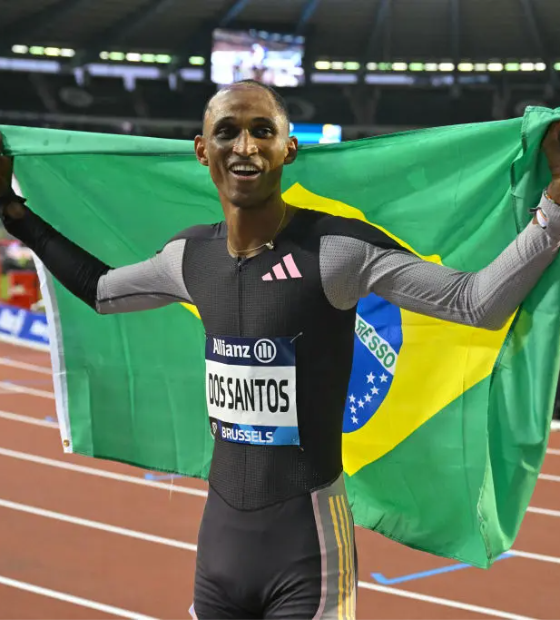 Piu faz seu melhor tempo na temporada e fica em 2º nos 400 m com barreiras na Liga Diamante