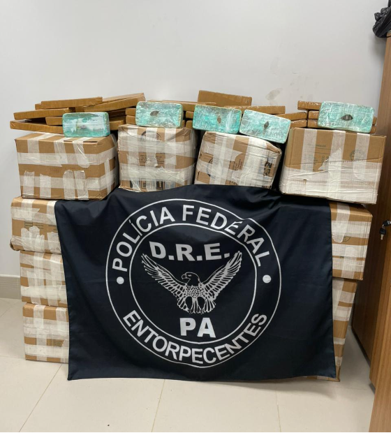 PF apreende mais de meia tonelada de skunk em caminhão no interior do Pará