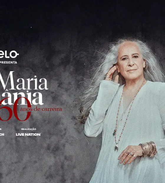 Cantora Maria Bethânia anuncia turnê para celebrar 60 anos de carreira