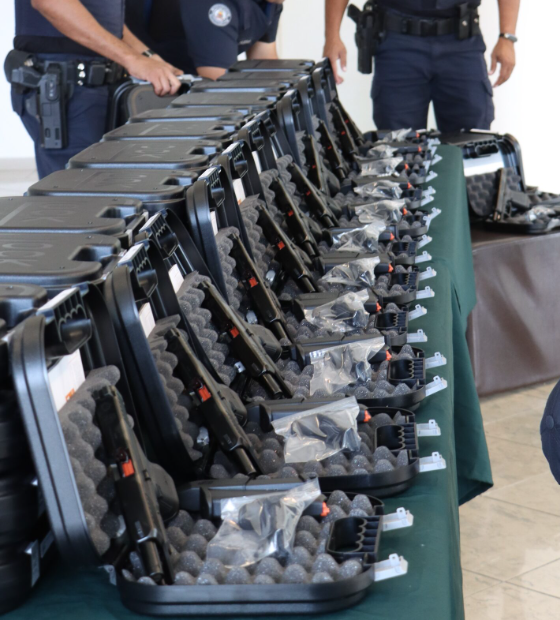 Polícia Federal define regras para porte de arma de guardas municipais