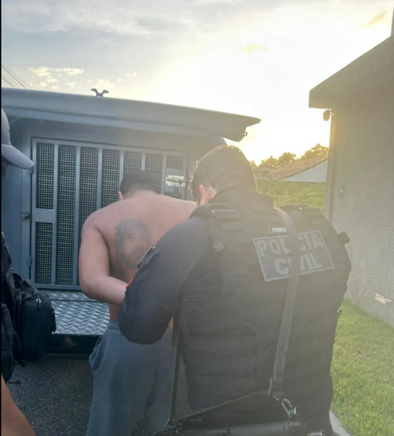 Polícia Civil prende líder do Comando Vermelho durante operação em Ourém