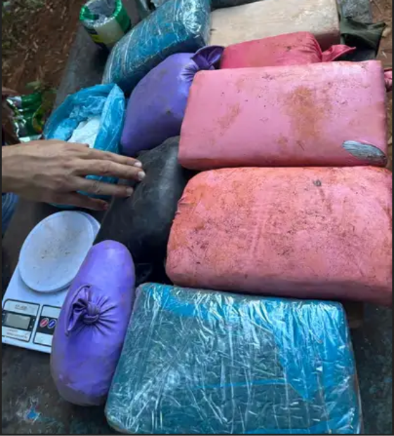 PCPA apreende 40 quilos de drogas durante a Operação 'Sétimo Selo' em Parauapebas