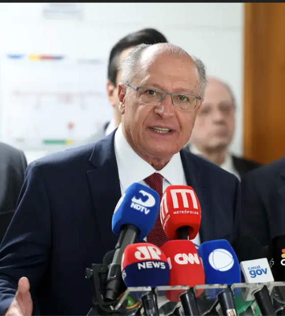  Alckmin diz que governo tentará acordo antes do prazo para tarifaço 